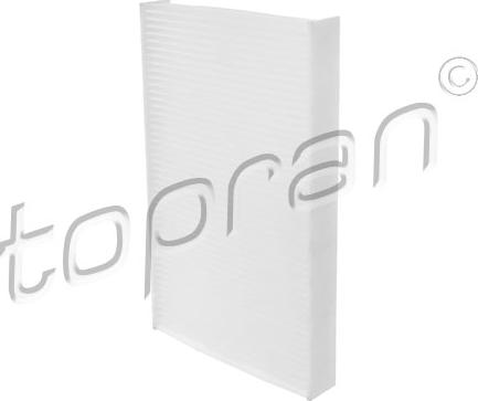 Topran 720 289 - Filter, interior air xparts.lv