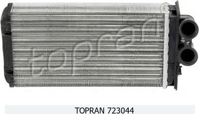 Topran 723044755 - Теплообменник, отопление салона xparts.lv