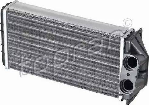 Topran 723 042 - Heat Exchanger, interior heating xparts.lv