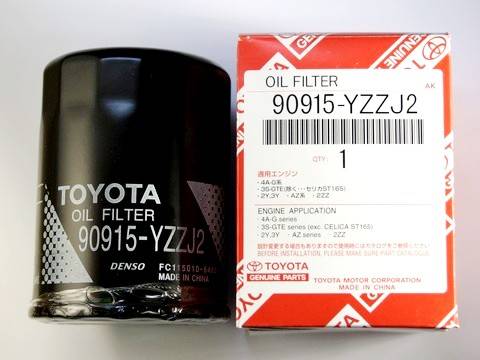 TOYOTA 90915YZZJ2 - Oil Filter xparts.lv