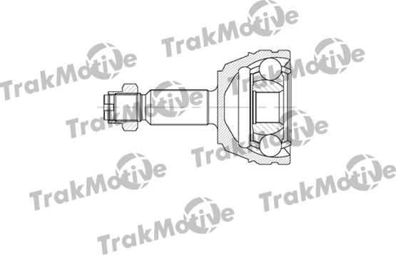 TrakMotive 40-0157 - Šarnīru komplekts, Piedziņas vārpsta xparts.lv