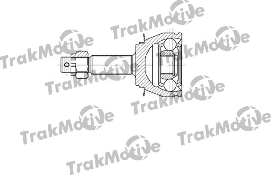TrakMotive 40-0727 - Šarnīru komplekts, Piedziņas vārpsta xparts.lv