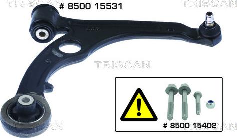 Triscan 8500 15531 - Track Control Arm xparts.lv