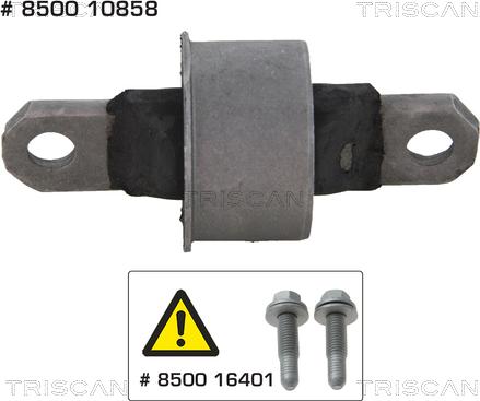 Triscan 8500 10858 - Bush of Control / Trailing Arm xparts.lv