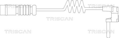 Triscan 8115 23013 - Indikators, Bremžu uzliku nodilums xparts.lv