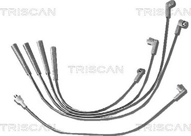Triscan 8860 4060 - Комплект проводов зажигания xparts.lv