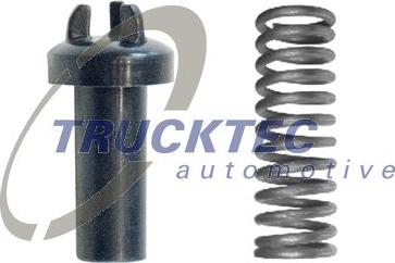Trucktec Automotive 01.43.163 - Пружина, клапан регулировки давления масла - масляный насос xparts.lv