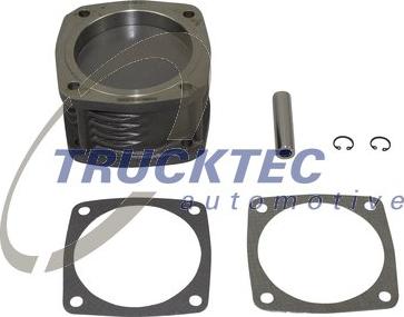 Trucktec Automotive 01.15.053 - Cylinder Sleeve, air compressor xparts.lv
