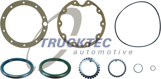 Trucktec Automotive 01.32.013 - Комплект прокладок, ступица колеса xparts.lv