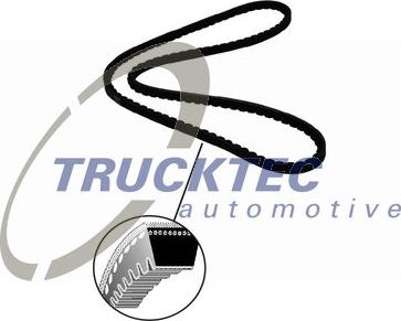 Trucktec Automotive 03.19.045 - Клиновой ремень, поперечные рёбра xparts.lv