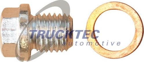 Trucktec Automotive 02.43.117 - Sealing Plug, oil sump xparts.lv