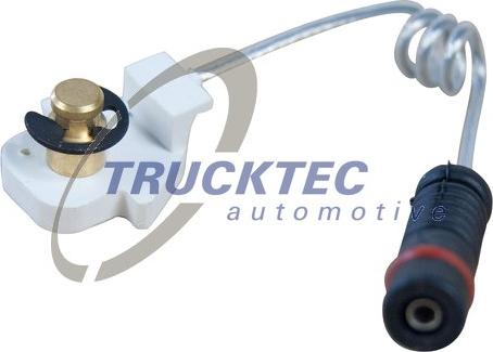 Trucktec Automotive 02.42.043 - Сигнализатор, износ тормозных колодок xparts.lv