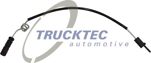 Trucktec Automotive 02.42.287 - Сигнализатор, износ тормозных колодок xparts.lv