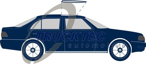 Trucktec Automotive 02.54.002 - Прокладка, сдвигаемая панель крыши xparts.lv