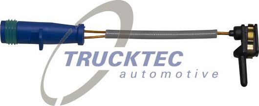 Trucktec Automotive 02.35.582 - Сигнализатор, износ тормозных колодок xparts.lv