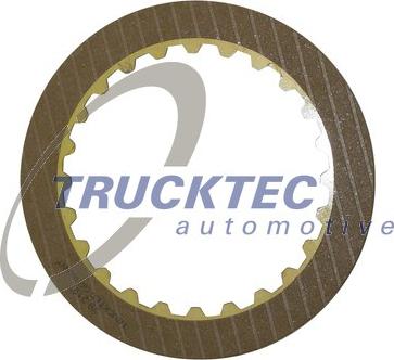Trucktec Automotive 02.25.040 - Lining Disc, automatic transmission xparts.lv