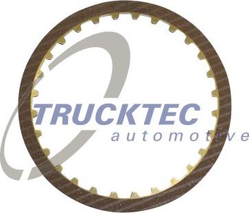 Trucktec Automotive 02.25.042 - Lining Disc, automatic transmission xparts.lv