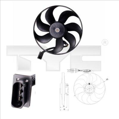 TYC 837-0002 - Ventilators, Motora dzesēšanas sistēma xparts.lv