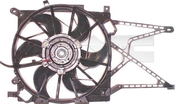TYC 825-1017 - Fan, radiator xparts.lv