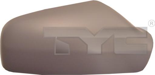 TYC 325-0013-2 - Cover, housing, outside mirror xparts.lv