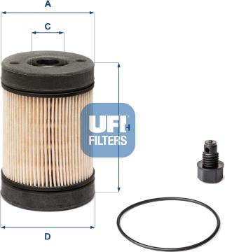 UFI 44.002.00 - Urea Filter xparts.lv