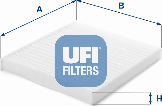 UFI 53.368.00 - Filter, interior air xparts.lv