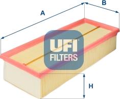 UFI 30.187.00 - Air Filter xparts.lv