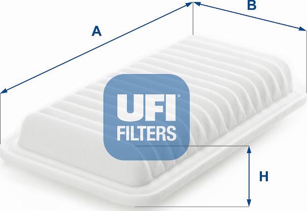 UFI 30.289.00 - Gaisa filtrs xparts.lv