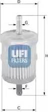 UFI 31.014.00 - Degvielas filtrs xparts.lv
