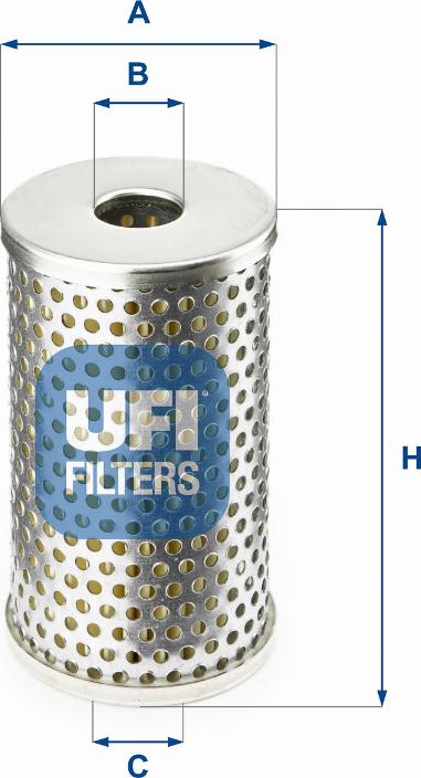 UFI 25.406.01 - Oil Filter xparts.lv