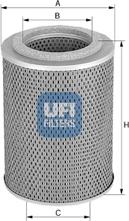 UFI 25.455.00 - Eļļas filtrs xparts.lv