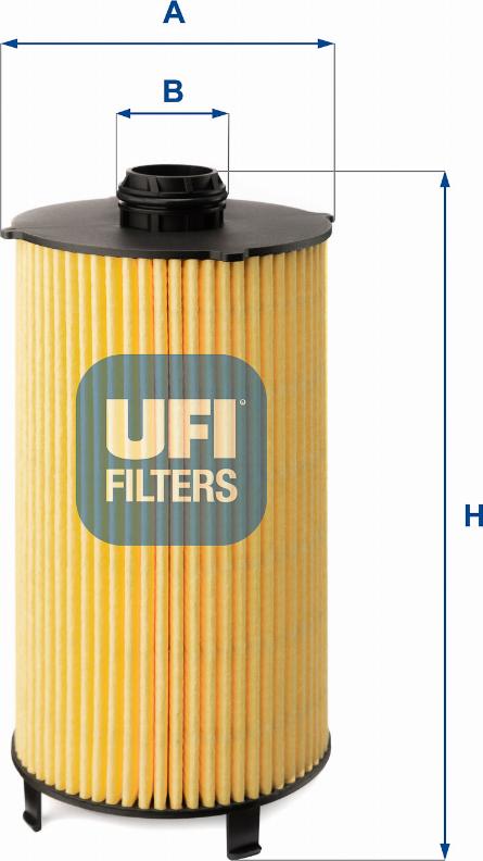 UFI 25.169.00 - Eļļas filtrs xparts.lv