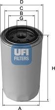 UFI 24.378.01 - Degvielas filtrs xparts.lv