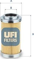 UFI 77.036.00 - Filtrs, Hidropacēlāja sistēma xparts.lv