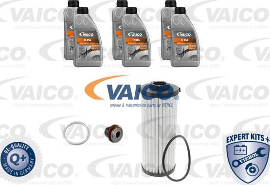 VAICO V10-4991 - Rez. daļu komplekts, Autom. pārnesumkārbas eļļas maiņa xparts.lv