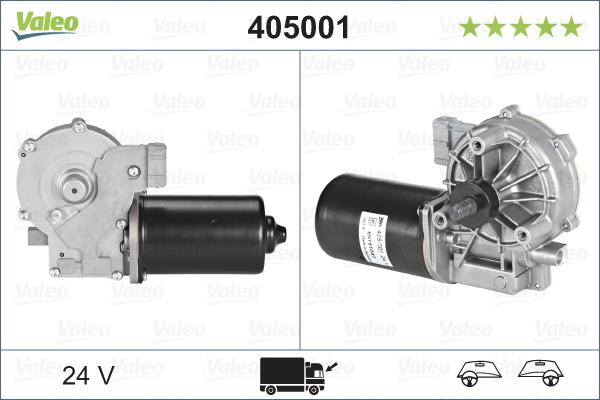 Valeo 405001 - Wiper Motor xparts.lv