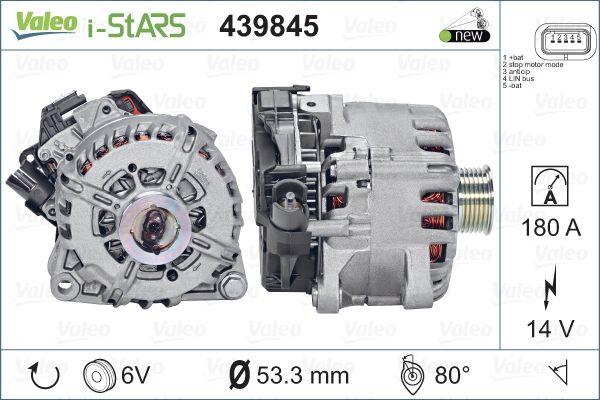 Valeo 439845 - Starteris-ģenerators xparts.lv