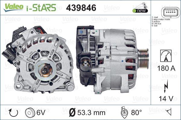 Valeo 439846 - Starteris-ģenerators xparts.lv