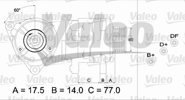 Valeo 437388 - Ģenerators xparts.lv