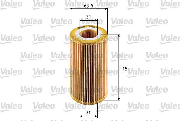 Valeo 586505 - Масляный фильтр xparts.lv