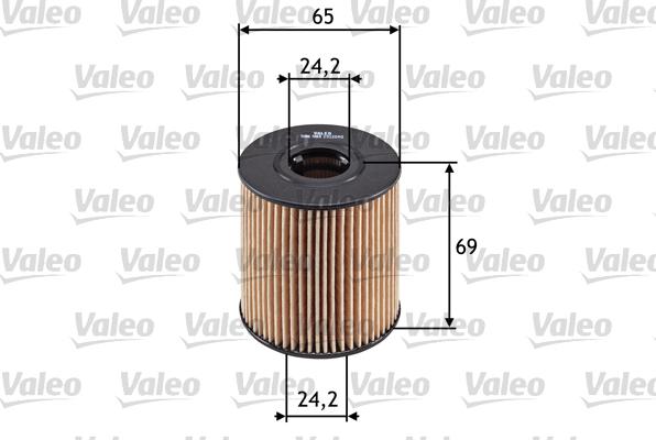 Valeo 586503 - Масляный фильтр xparts.lv
