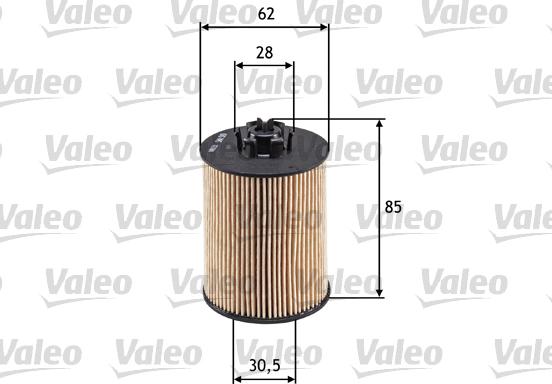 Valeo 586519 - Oil Filter xparts.lv