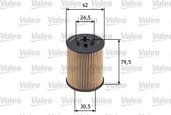 Valeo 586539 - Oil Filter xparts.lv
