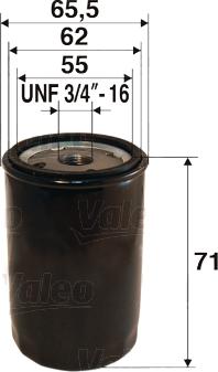 Valeo 586042 - Oil Filter xparts.lv