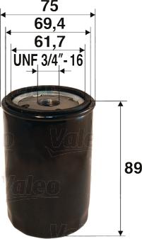 Valeo 586083 - Oil Filter xparts.lv