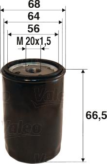 Valeo 586022 - Масляный фильтр xparts.lv