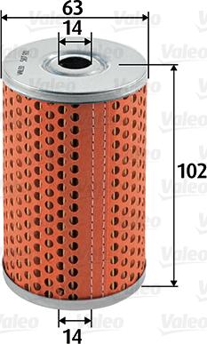 Valeo 587911 - Fuel filter xparts.lv
