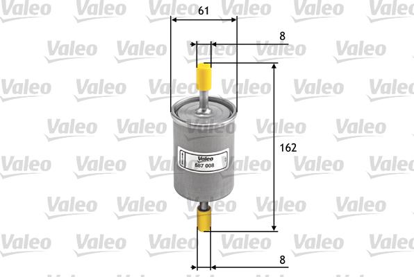 Valeo 587008 - Oil Filter xparts.lv