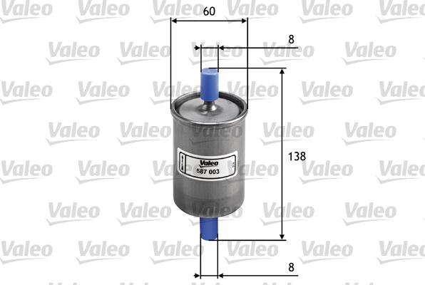 Valeo 587003 - Oil Filter xparts.lv
