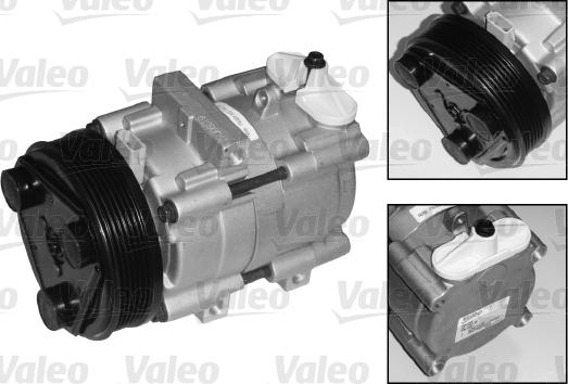Valeo 699827 - Compressor, air conditioning xparts.lv